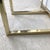 Vintage Modern Brass and Glass Étagère With Sculptural Frame For Sale - Image 12 of 12