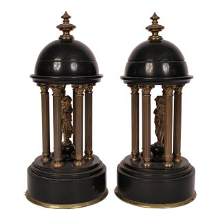 Pair of Grand Tour Style Architectural Models For Sale