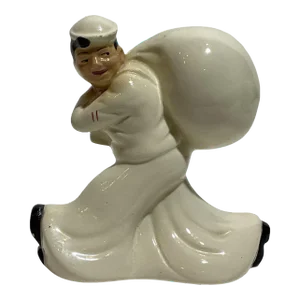 Antique Sailor Penny Bank from Seamen's Bank