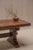 Large Brutalist Dining Table in Oak, 1970s For Sale - Image 16 of 18