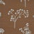 Schumacher Schumacher Lisbeth Embroidered Sisal Wallcovering In Brown For Sale - Image 4 of 6