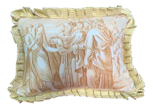 Antique Toile Pillow