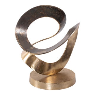 Yavner Sculpture in Cast Aluminum For Sale