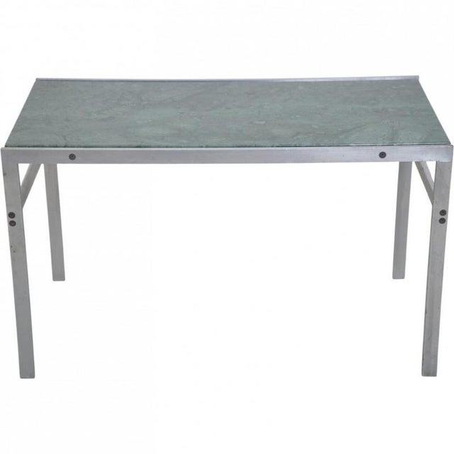 Side Table in Green Marble from Fabricius and Kastholm, 1960s For Sale - Image 14 of 14