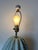 Green 1980s Vintage Alsy Barrel Cactus Plaster Table Lamp For Sale - Image 8 of 12