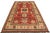 Rustic Super Kazak Rust/Beige Wool Rug - 4'0'' X 6'2'' For Sale In New York - Image 6 of 10