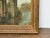 Gray 19th-Century Italian Oil on Canvas Classical Landscape with Arch Bridge Ruin For Sale - Image 8 of 12