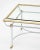 French Brass and Chrome Coffee Table by Maison Charles For Sale In Austin - Image 6 of 10