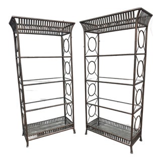 Maison Jansen Style Etageres - A Pair For Sale