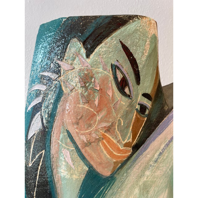 1990s Santa Fe Artist Gretchen Wachs Circa 1990 Sculpture For Sale - Image 5 of 10