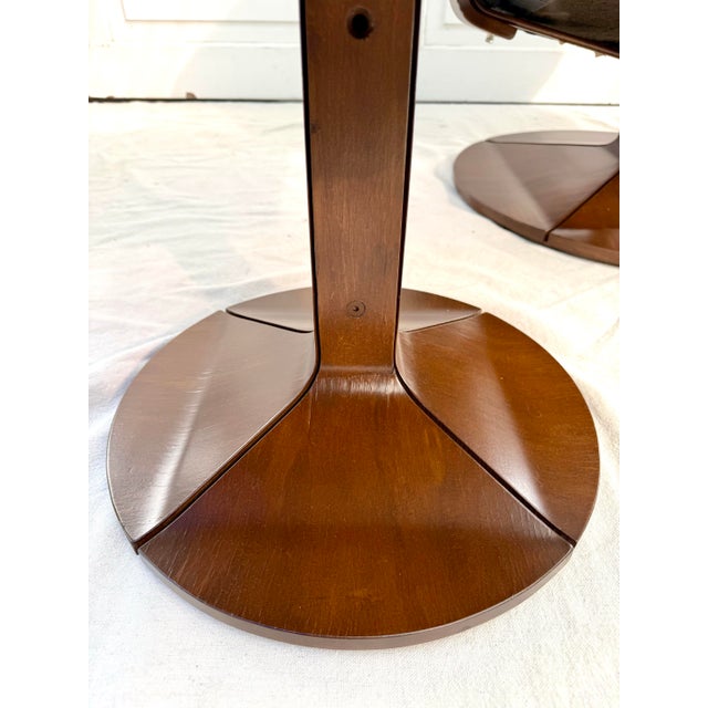 Westnofa Furniture 1970's Westnofa Norwegian Modern Reclining Lounge Chair and Ottoman For Sale - Image 4 of 18