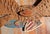 Mid-Century Folk Art Carved Bellamy Style Patriotic Eagle, Signed For Sale - Image 4 of 12
