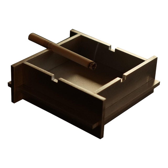 Regolith Aluminium Ashtray and Incense Burner by Bureau of Entropy For Sale