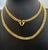 24 Karat Pure Gold Hand Made Yellow Gold LINK Chain Necklace, 37.7 Gm, 22 Inch For Sale In New York - Image 6 of 18