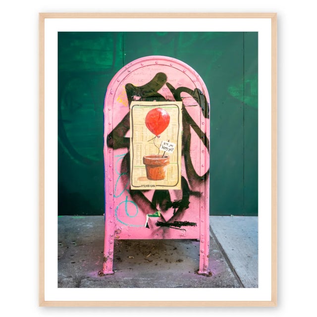 2020s "Mailbox - NYC" Contemporary Outdoor Still Life Photograph For Sale - Image 5 of 5