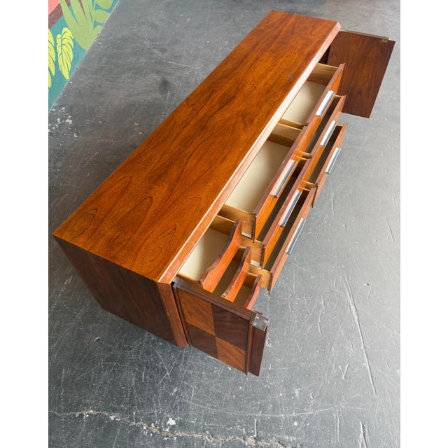 Lane Brutalist Credenza For Sale - Image 15 of 16