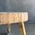 Wood Vintage Elm Wood Chop Block Table #Q53 For Sale - Image 7 of 8