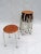 Vintage Dutch Stools in Plywood, 1970s, Set of 8 For Sale - Image 4 of 8