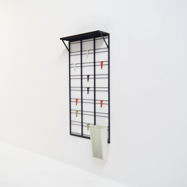 Musical Scale Coat Rack by Tjerk Reijenga for Pilastro, 1950s For Sale - Image 10 of 10