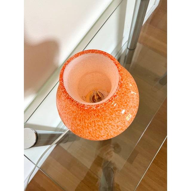 Orange Murano Table Lamp from La Murrina, 1990s For Sale - Image 14 of 16