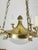 Italian 8-Light Chandelier in Brass and Glass, 1960s For Sale - Image 4 of 12