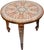 Moroccan Mid 20th Century Handcrafted & Inlaid Table W/ Astral & Elephant Motif For Sale - Image 3 of 8