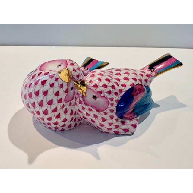 Herend is known for its long history of producing the finest hand-painted porcelain worldwide. Herend's trademark fishnet...