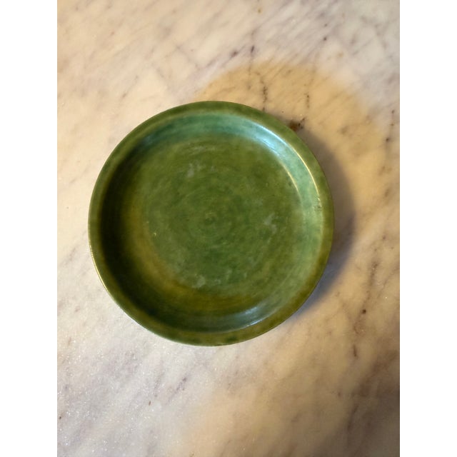 Roseville Snowberry Green 1947 Vintage Art Pottery Flower Pot Planter 1ps-5 For Sale - Image 6 of 10