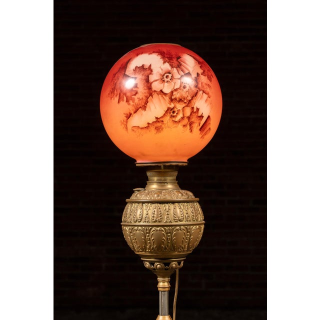 Late 19th Century Art Nouveau Torchiere Floor Lamp For Sale - Image 4 of 6