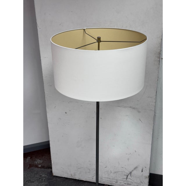Metal Crate & Barrel X Base Floor Lamp For Sale - Image 7 of 12