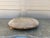 Brown 19th Century Hand-Carved Round Wooden Cutting Board For Sale - Image 8 of 12