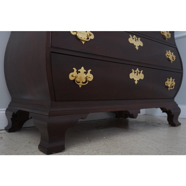 Stickley Colonial Williamsburg Cw 190 Mahogany High Chest For Sale - Image 9 of 18