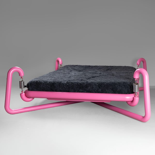 Pink Spring Bed by Marzio Cecchi, 1970 For Sale - Image 4 of 15