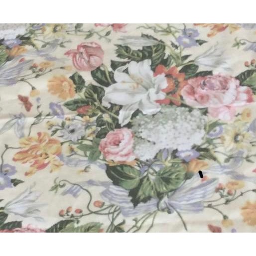 Traditional Floral Upholstery Fabric Bassett McNab Fabrics for Ethan