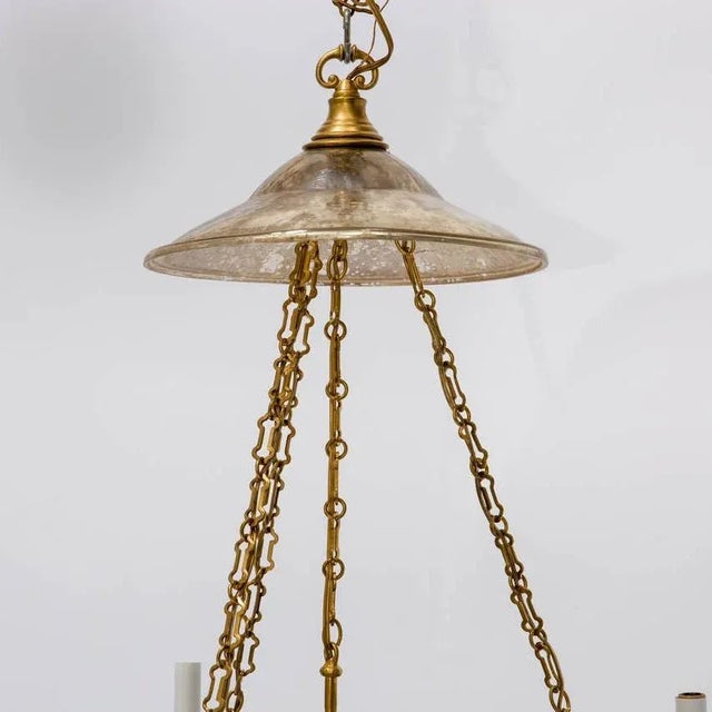 Bell Jar Hurricane Lantern For Sale - Image 4 of 8