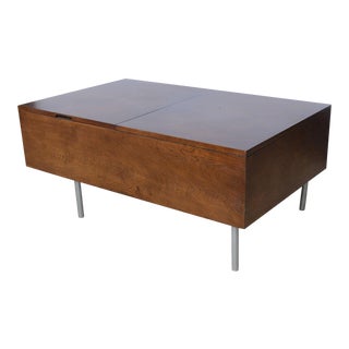Walnut Blanket Box or Chest by George Nelson, 1960s For Sale