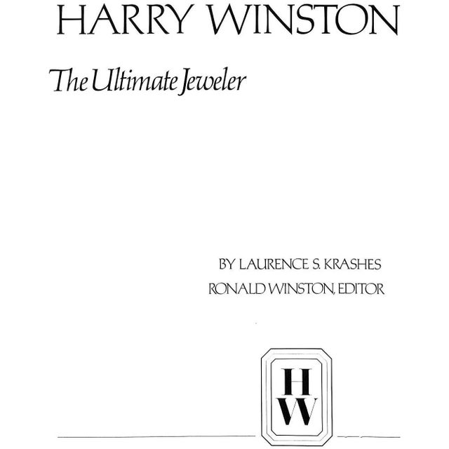"Harry Winston: The Ultimate Jeweler" 1984 Krashes, Laurence S. & Winston Ronald For Sale - Image 4 of 13