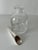 Crystal Italian Pampaloni Decanter with Sterling Silver Cone Style Stopper For Sale In Los Angeles - Image 6 of 9