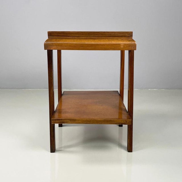 1930s Mid-Century Modern Italian Double Shelf Coffee Table in Buxus and Wood, 1930s For Sale - Image 5 of 18