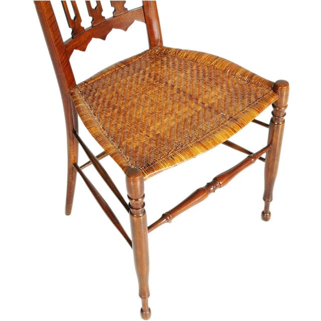 Gio Ponti Set of High Back Chairs by Gio Ponti for SAC, 1950s For Sale - Image 4 of 7