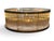 Super glam your space with this stunning lighted metal & glass rob coffee table from Timothy Oulton. 1/2” thick frosted...