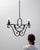 Bronze 1900s French Metal Chandelier For Sale - Image 8 of 18