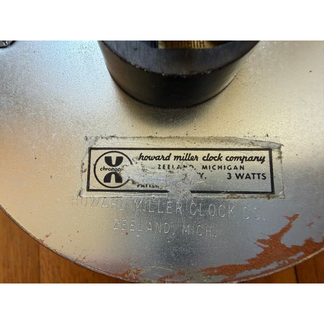 George Nelson "Steering Wheel" Clock For Sale In San Antonio - Image 6 of 10