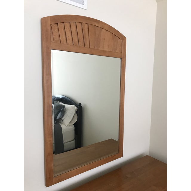 Ethan Allen Country Colors Double Dresser and Fan Mirror Chairish