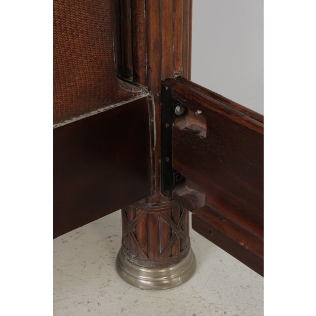 Thomasville Ernest Hemmingway Kilimanjuro King Size Bamboo Bed For Sale - Image 13 of 14