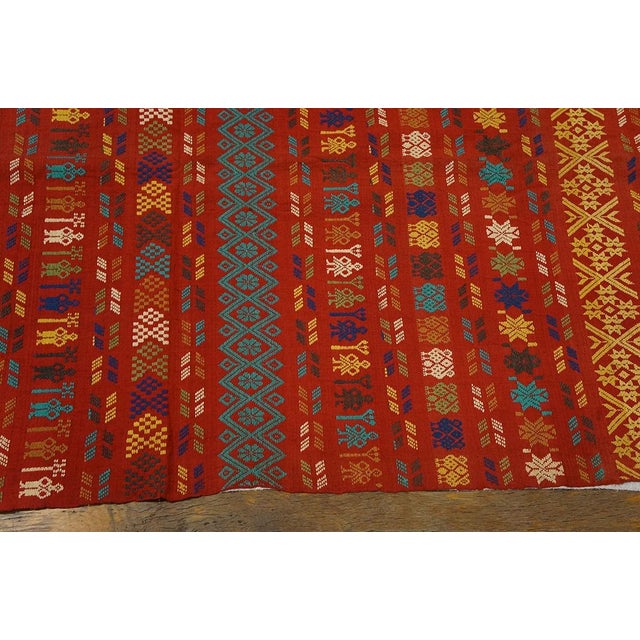 Early 20th Century Swedish Flat-Weave Early 20th Century 5' 10" x 8' 2"