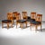 Brown 19th Century Biedermeier Dining Chairs, Set of 6 For Sale - Image 8 of 8