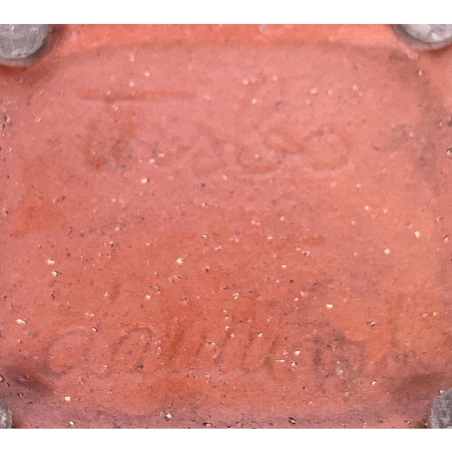 Brown Mid-Century Danish Studio Pottery Bowl by Jytte Trebbien and Harry Nielsen for Tusbo, 1960s For Sale - Image 8 of 13