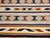 Beige Vintage Navajo Saddle Blanket, Band Pattern, Native American Wall Art, 3x3 For Sale - Image 8 of 11