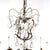 Large Antique French Louis XIV Style Brass & Crystal 8 Light Chandelier C1930 For Sale - Image 11 of 14